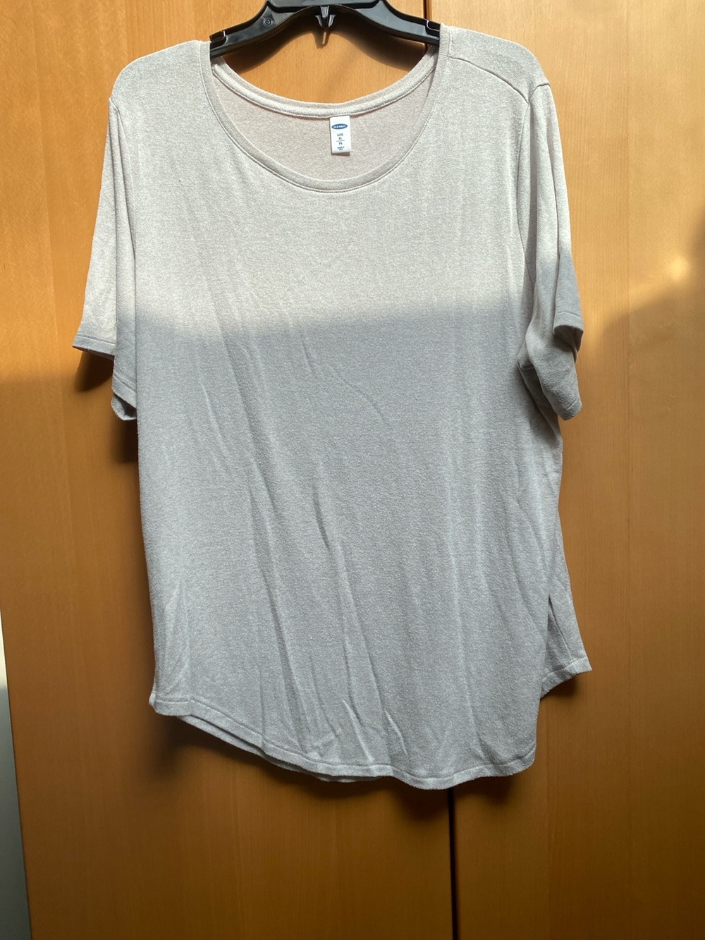 Old Navy light beige short sleeve top